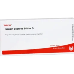 ISCUCIN quercus Stärke D Ampullen 10X1 ml