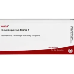 ISCUCIN quercus Stärke F Ampullen 10X1 ml