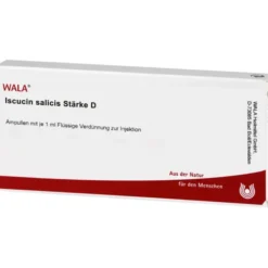 ISCUCIN salicis Stärke D Ampullen 10X1 ml
