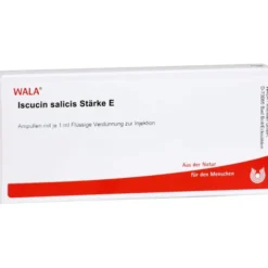 ISCUCIN salicis Stärke E Ampullen 10X1 ml