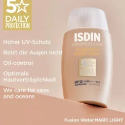 ISDIN Fotoprotector Fusion Water Col.light LSF 50 50 ml