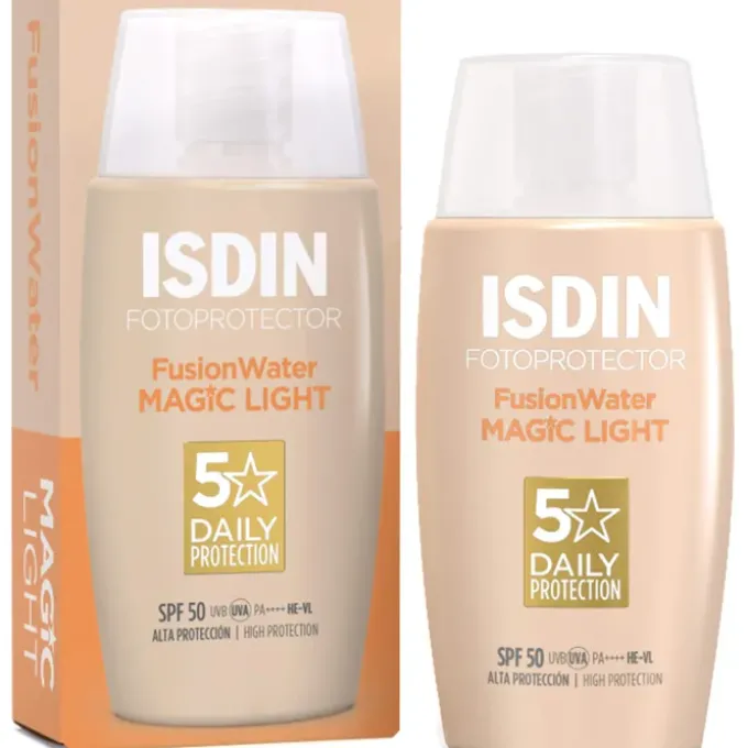 ISDIN Fotoprotector Fusion Water Col.light LSF 50 50 ml