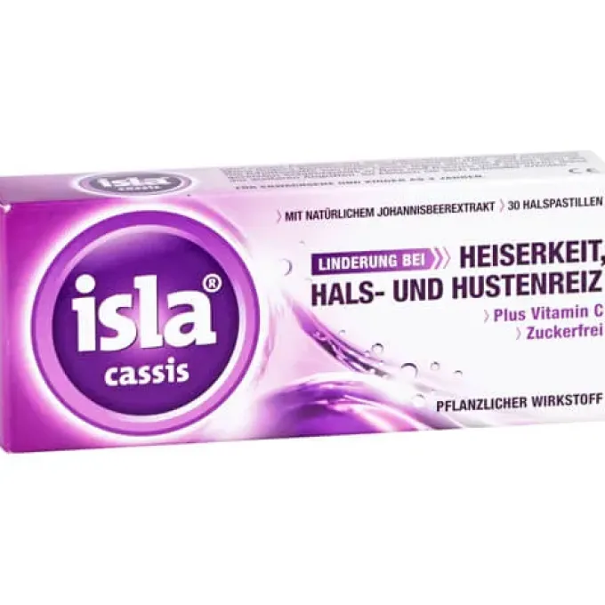 ISLA CASSIS Pastillen 30 St