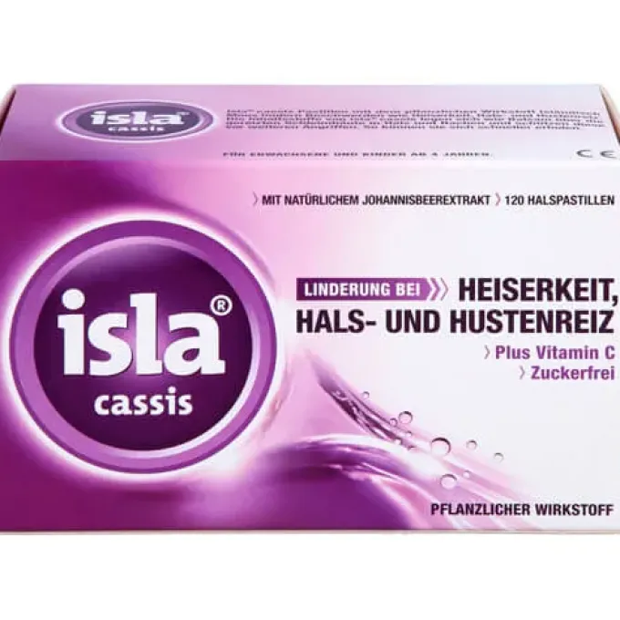 ISLA CASSIS Pastillen 120 St