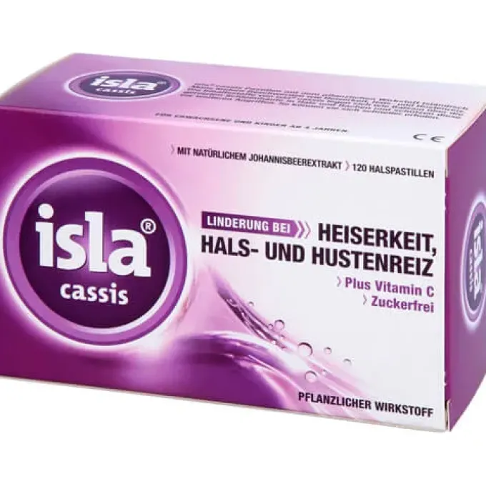 ISLA CASSIS Pastillen 120 St