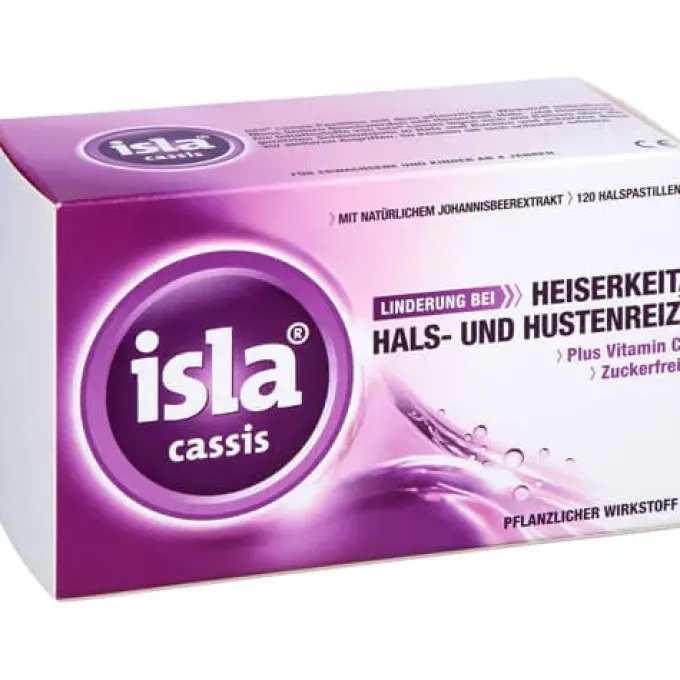 ISLA CASSIS Pastillen 120 St