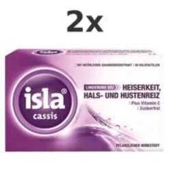 Isla Cassis Pastillen 60St 2x 60 St