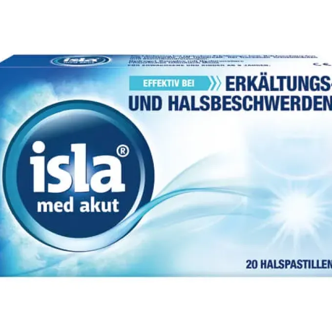 ISLA MED akut Zitrus-Honig Pastillen 20 St