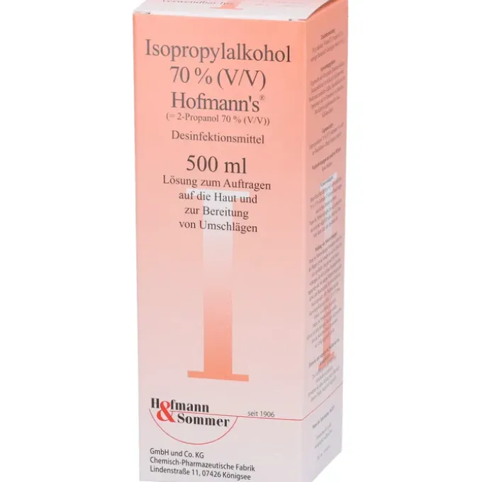 ISOPROPYLALKOHOL 70% V/V Hofmann's 500 ml