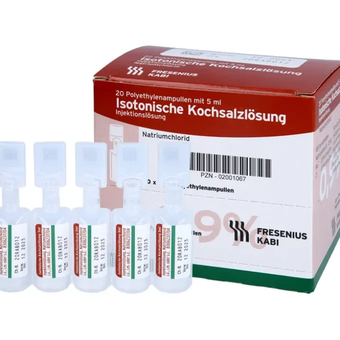 ISOTONISCHE Kochsalzlösung 0,9% Plastikampullen 100 ml