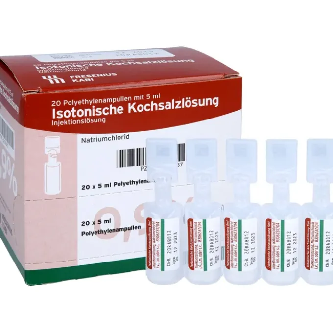 ISOTONISCHE Kochsalzlösung 0,9% Plastikampullen 100 ml