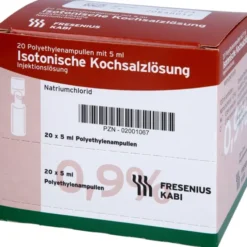 ISOTONISCHE Kochsalzlösung 0,9% Plastikampullen 100 ml
