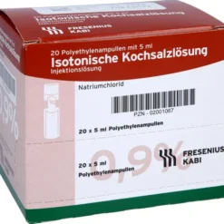 ISOTONISCHE Kochsalzlösung 0,9% Plastikampullen 100 ml