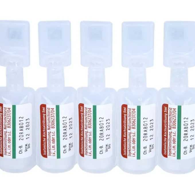 ISOTONISCHE Kochsalzlösung 0,9% Plastikampullen 100 ml