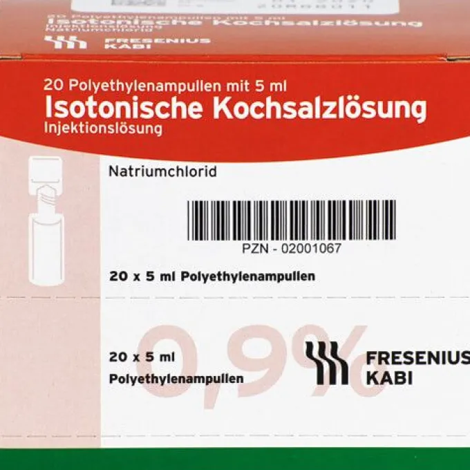 ISOTONISCHE Kochsalzlösung 0,9% Plastikampullen 100 ml