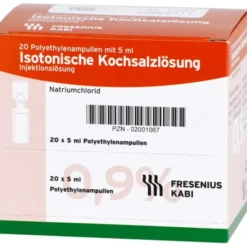 ISOTONISCHE Kochsalzlösung 0,9% Plastikampullen 100 ml