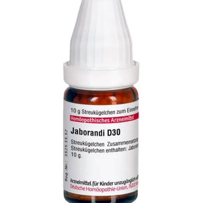 JABORANDI D 30 Globuli 10 g