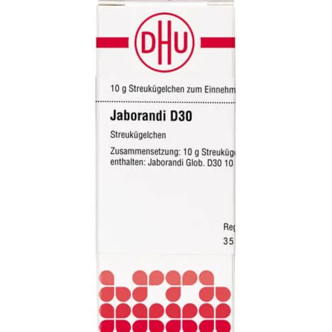 JABORANDI D 30 Globuli 10 g
