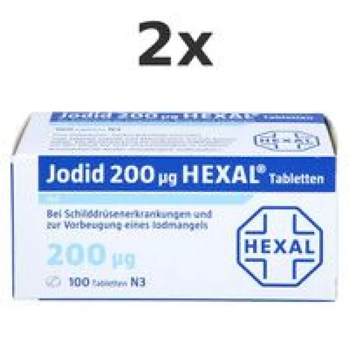 JODID 200 HEXAL Tabletten 2x100 St