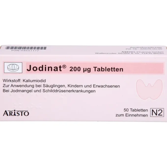 JODINAT 200 μg Tabletten 50 St