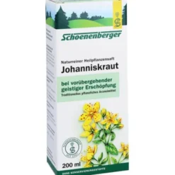 JOHANNISKRAUT SAFT Schoenenberger 200 ml