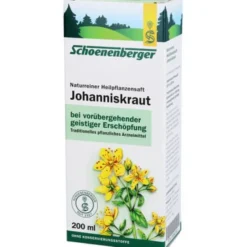 JOHANNISKRAUT SAFT Schoenenberger 200 ml