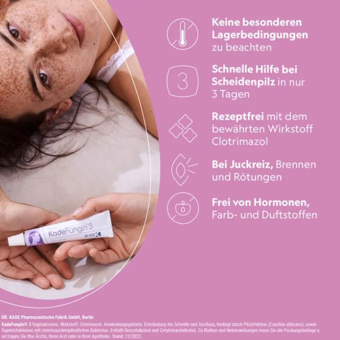 KADEFUNGIN 3 Vaginalcreme 20 g