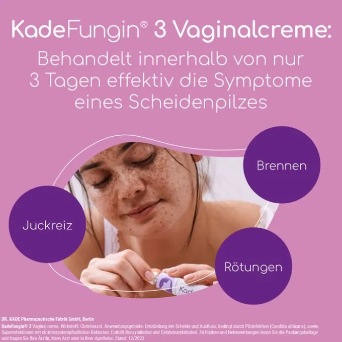 KADEFUNGIN 3 Vaginalcreme 20 g