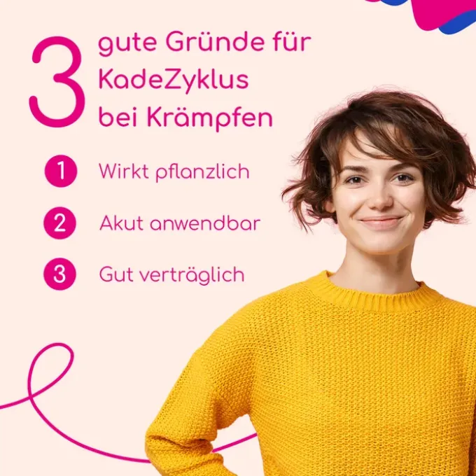 KADEZYKLUS bei Krämpfen w.d.Menstruation 250mg FTA 30 St