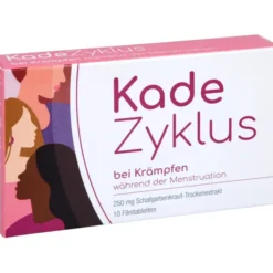 KADEZYKLUS bei Krämpfen w.d.Menstruation 250mg FTA 10 St