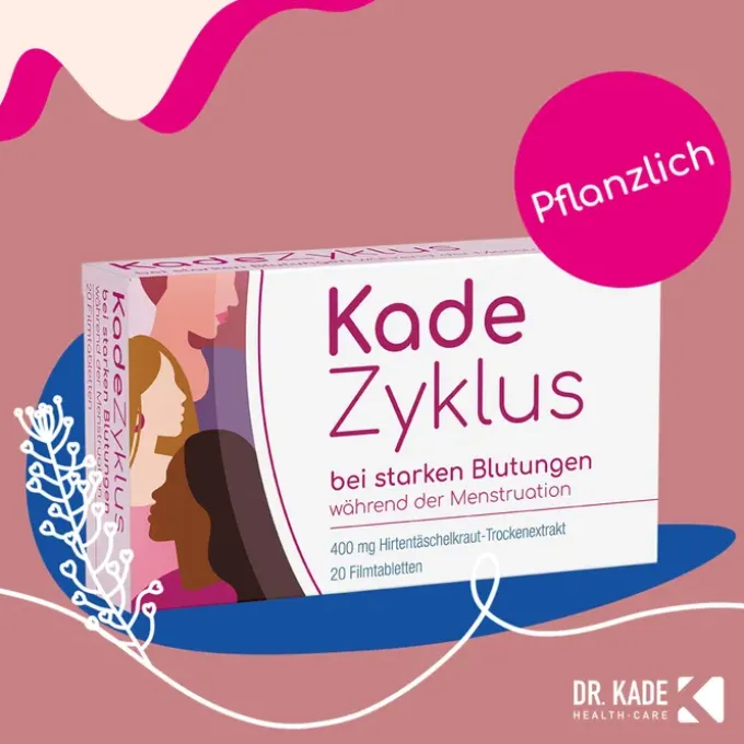KADEZYKLUS bei starken Blutung.w.d.Menst 400mg FTA 20 St