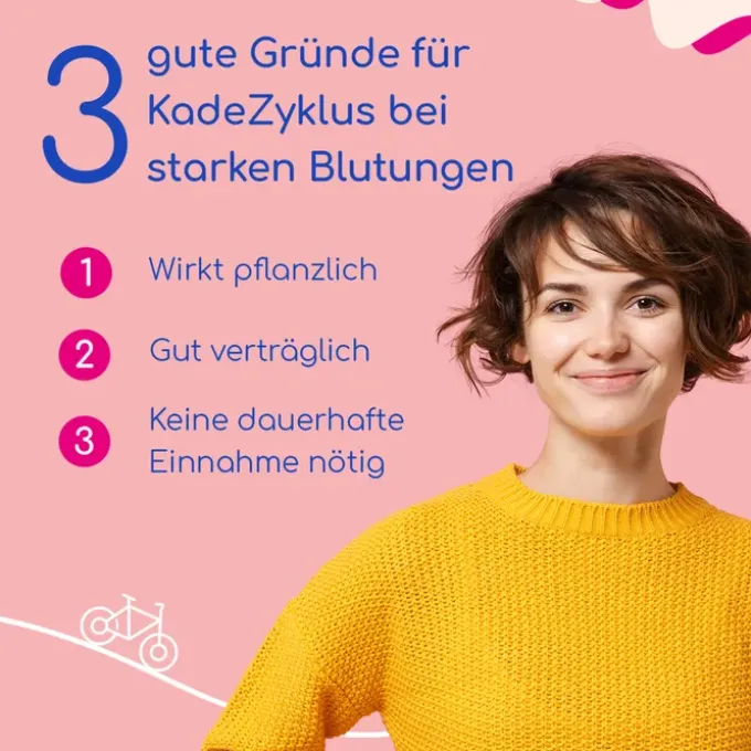 KADEZYKLUS bei starken Blutung.w.d.Menst 400mg FTA 20 St