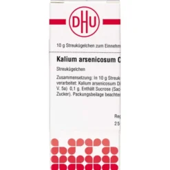 KALIUM ARSENICOSUM C 6 Globuli 10 g