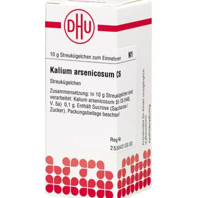 KALIUM ARSENICOSUM C 6 Globuli 10 g