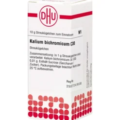 KALIUM BICHROMICUM C 30 Globuli 10 g