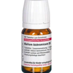 KALIUM BICHROMICUM D 6 Tabletten 80 St