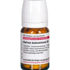 KALIUM BICHROMICUM D 6 Tabletten 80 St