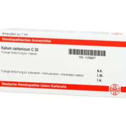 KALIUM CARBONICUM C 30 Ampullen 8X1 ml
