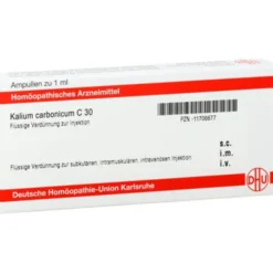 KALIUM CARBONICUM C 30 Ampullen 8X1 ml