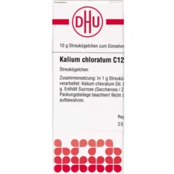 KALIUM CHLORATUM C 12 Globuli 10 g