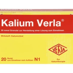 KALIUM VERLA Granulat Btl. 20 St