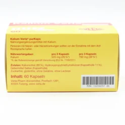 KALIUM VERLA purKaps 60 Stück