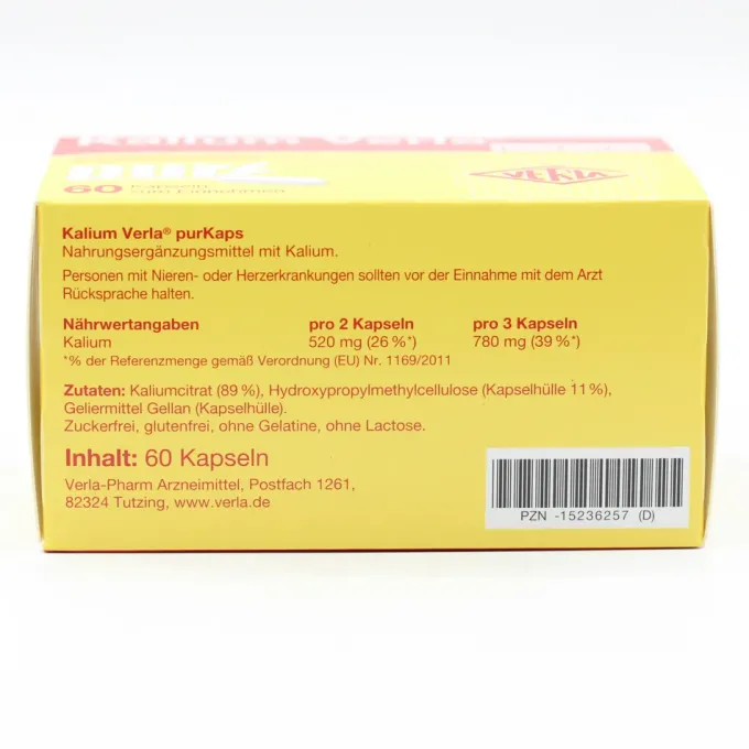 KALIUM VERLA purKaps 60 Stück