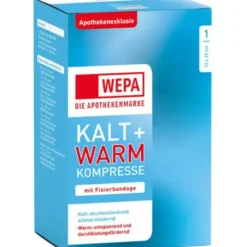 KALT-WARM Kompresse 12x29 cm mit Fixierband 1 St