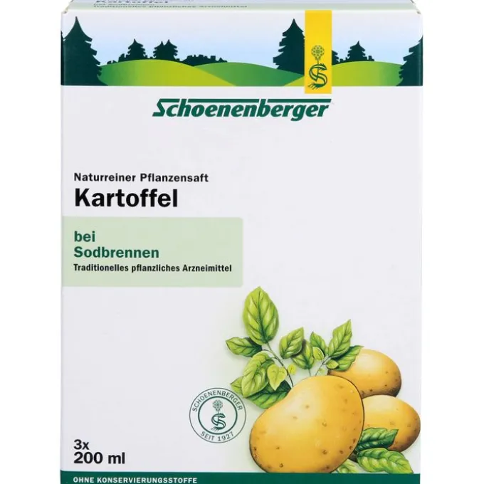 KARTOFFELSAFT Schoenenberger Heilpflanzensäfte 3X200 ml