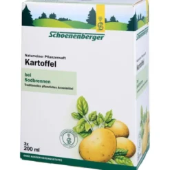 KARTOFFELSAFT Schoenenberger Heilpflanzensäfte 3X200 ml