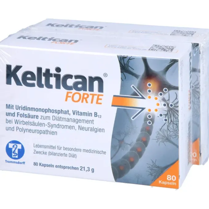 KELTICAN forte Kapseln: Natürliche Unterstützung für Nerven und Muskeln 160Stück