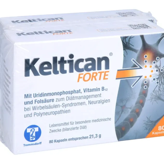 KELTICAN forte Kapseln: Natürliche Unterstützung für Nerven und Muskeln 160Stück
