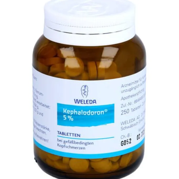 KEPHALODORON 5% Tabletten 250 St