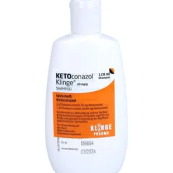 KETOCONAZOL Klinge 20 mg/g Shampoo 120 ml